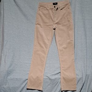 239 - 🖤 Banana Republic soft  Fine‑Cord Pants | Split‑Hem Chic sz 29